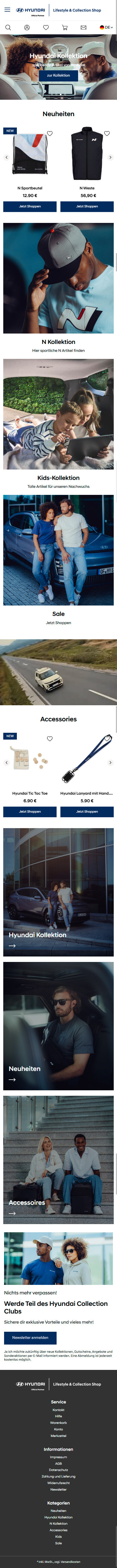 Hyundai Lifestyle & Collection Shop